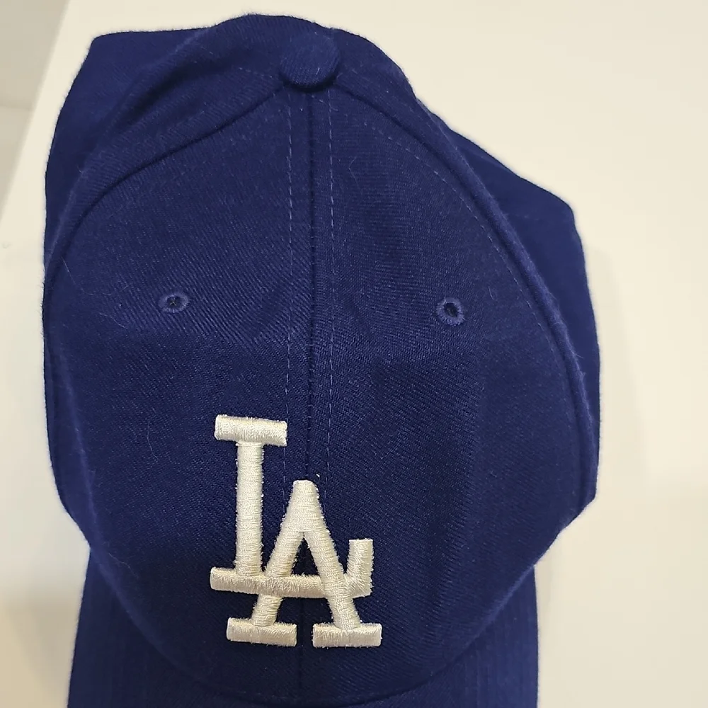 Vintage 90's LA Dodgers Hat Wool Dad Hat Retro By Twins - Picture 7 of 8